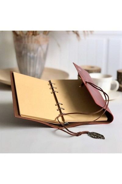 HEDİYEBİZİZ Leather Keepsake - Memory Book