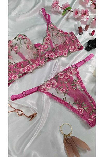 Masal Lingerie SET BRATETE FĂRĂ UȘI FEMEI (SUTIEN&TANGA)