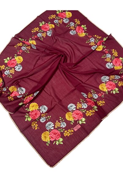 Eripek Oyalı Pamuk Yazma - 90 x 90