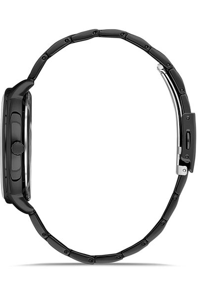 DAVID GUNER Black Coated Black Dial Men's Wristwatch Dg-8399Ga-G2