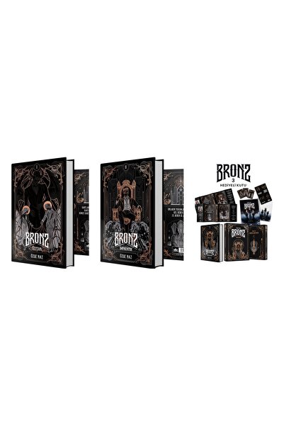 Ephesus Yayınları Bronz SETİ 3 KİTAP CİLTLİ 1-Şeytan 2-İmparator 3-İmparatoriçe 3. KİTAP KUTULU HEDİYELİ ÖZGE NAZ SERİ