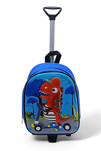 Baginn Rucsac cu racletă pentru grădiniță Geantă pentru băieți pentru creșă în relief 3D