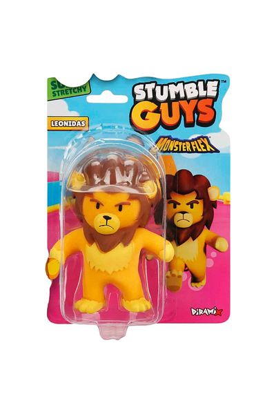 TOYFEST 4 قطع من شخصيات Stumble Guys Stretch - T-REX - LEODINAS - BOXING ROO - SUPER GAL