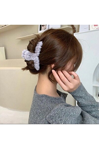 İthal Жіноча плюшева велика мандальна шпилька, шпилька