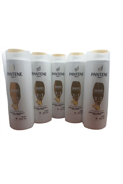 Pantene Reparative and Protective Shampoo 3 in 1 350 ml X 5 Pieces