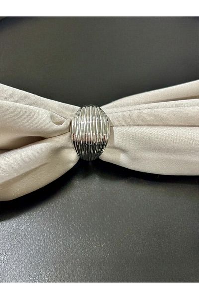 RUNALAKSESUAR Seashell Silver Color Adjustable Ball Ring