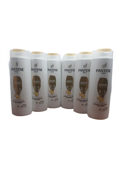 Pantene Reparative and Protective Shampoo 3 in 1 350 ml X 6 Pieces