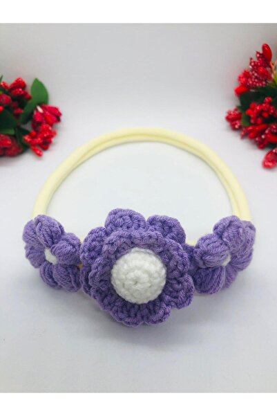 İnDerin BANDĂ ELASTICĂ PENTRU PĂR PUFOSĂ CU MARGARETE PENTRU BEBEȘI ȘI COPII