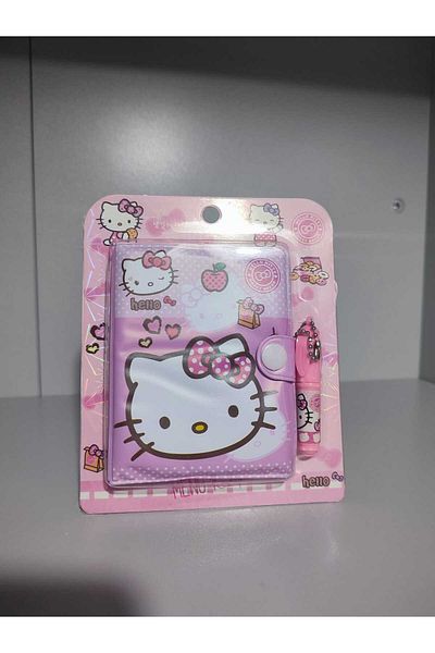 Kaptan Mavi Hello Kitty, Notebook with Pen, 40 Sheets