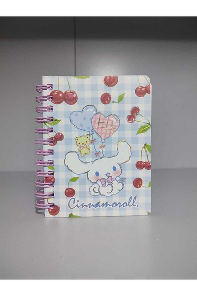 Kaptan Mavi Kuromi Hello Kitty My Melody Cinnamoroll - Bloc de note cu spirală cu 60 de coli