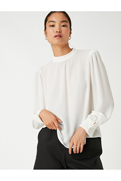 Koton Long Balloon Sleeve Blouse