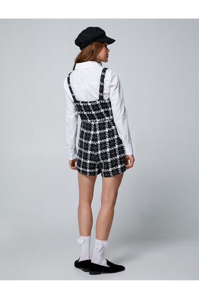 Koton Tüvit Şort Tulum Askılı