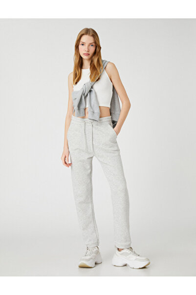 Koton Φούτερ Jogger με λεπτομέρεια στην τσέπη και ελαστική μέση