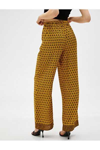 Koton Etnikai mintás széles szárú nadrág