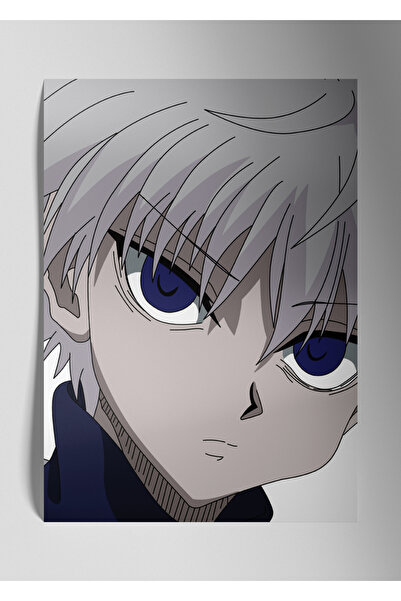 DekorHane Killua Zoldyck Hunter Anime - Pictură metalică
