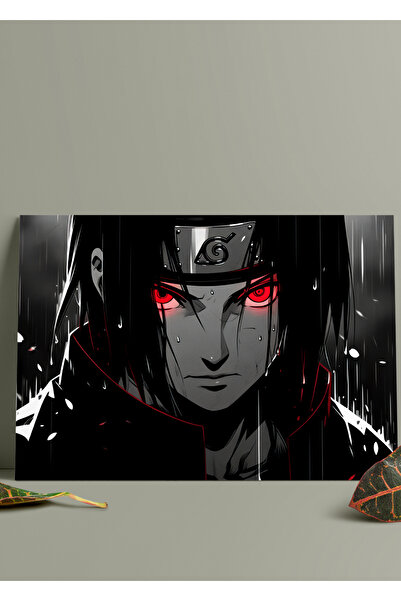 DekorHane İtachi Uchiha Naruto Anime - Metal Tablo