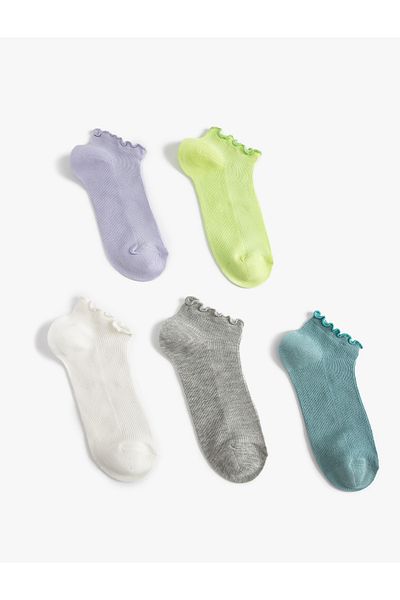 Koton Set of 5 Ruffle Detailed Socks