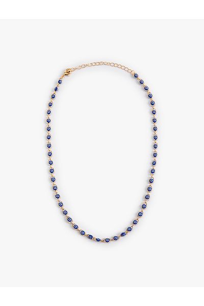 Koton Evil Eye Beaded Necklace