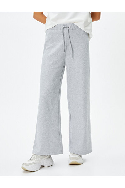 Koton Bol Paça Eşofman Altı Beli Bağcıklı