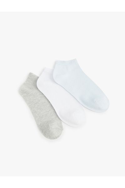 Koton Σετ 3 κάλτσες Basic Booties