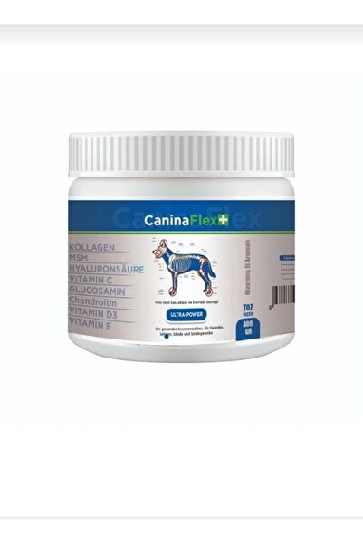 CANİNA FLEX Canina Flex Collagen Glukozamin 400 gr Multivitamin-Kemik, Kas ve Eklem Destekleyicisi