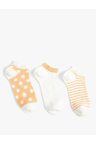 Koton Чорапи 5 опаковки раирана смес памук