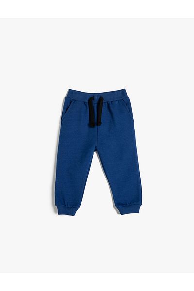 Koton Basic Jogger Sweatpants with Tie Waist Cotton