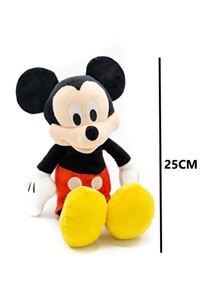 Ailenizin Oyuncakçısı 25 Cm. Miki Mini Maus Peluş Oyuncak ithal Kaliteli Fare Minnie Mickey Mouse