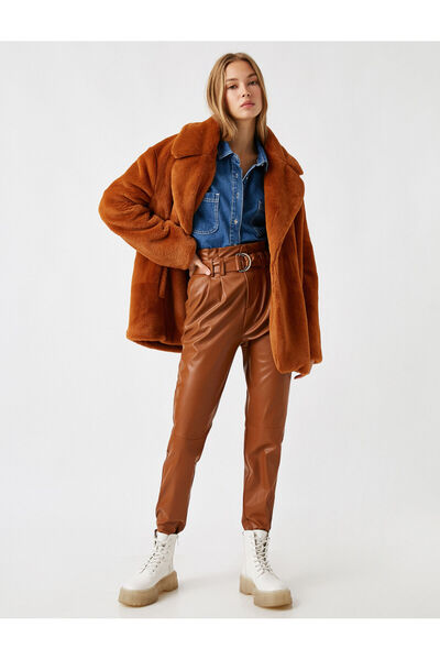 Koton Braune Damenhose