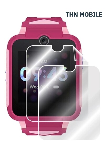 TCL MT42X Uyumlu Akıllı Çocuk Saati Ekran Koruyucu -6 Adet (SAAT DEGİLDİR)