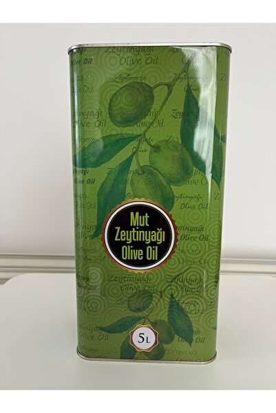 mut incisi zeytin & zeytinyağı 5 Litre Soğuk Sıkım Zeytinyağı