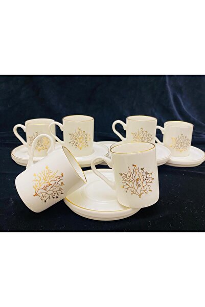 STİLO HOME 6'LI ÇINAR AĞAÇLI KAHVE FİNCAN TAKIMI
