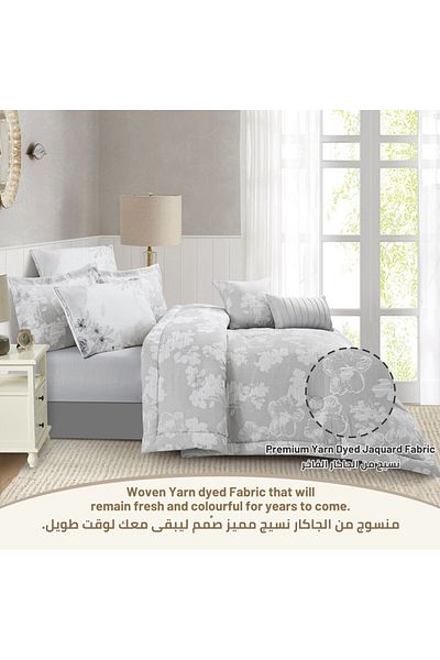 Donetella طقم لحاف دمشقي مكون من 5 قطع بمقاس فردي 170×230 سم