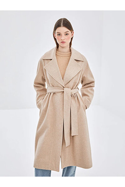 LC Waikiki Γυναικείο παλτό με γιακά τζάκετ