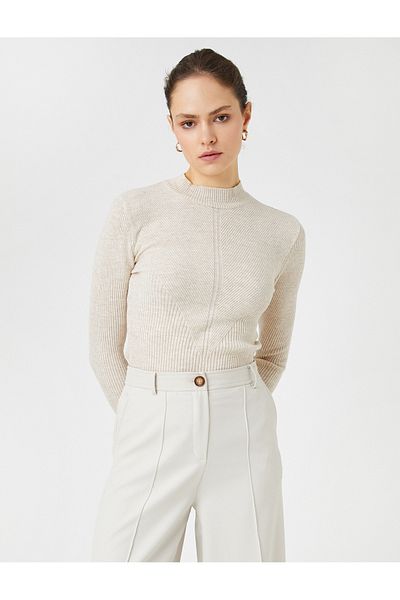 Koton Half Turtleneck Acrylic Sweater