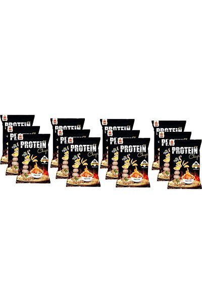 Laperva Protein Chips, Barbecue, Box Of 14 Pieces,20 Gm Protein And High Fiber.