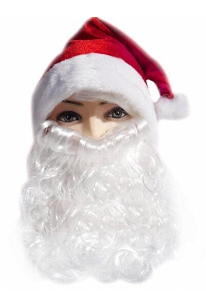 Kostüm Sarayı Дорослий Санта Клаус - Борода