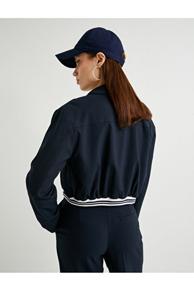 Koton Jachetă Bomber Buzunar cu nervuri cu fermoar