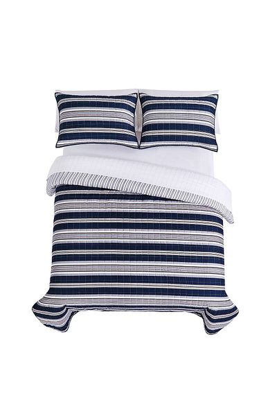 Orange Bed & Bath New Big | Double Size Bed Quilt 3 Pieces - Big Ink|259 × 236 Cm