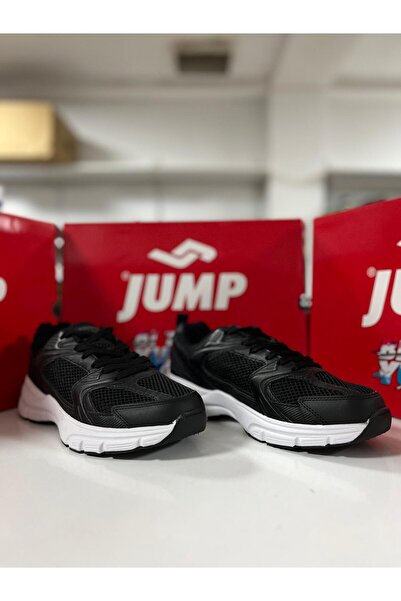 Jump 28627 حذاء رياضي رجالي باللونين الأبيض والأسود