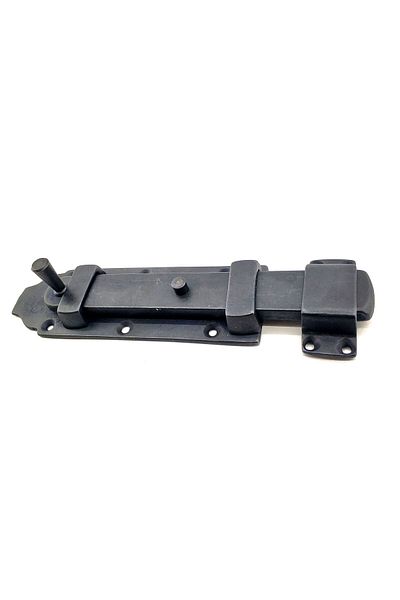 Şener collection Oxide Antique Style Decorative Brass Flat Door Latch - 55X215 mm