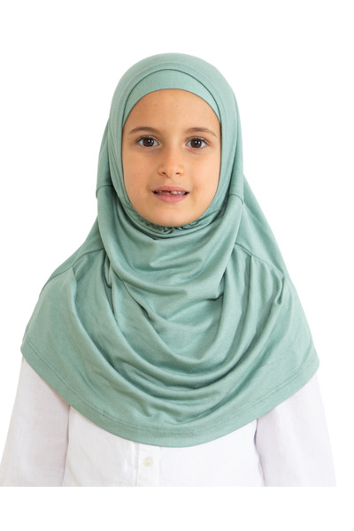 Modish Group Παιδικό ένατο ρούχο Μαντήλι τουρμπάνι βισκόζης - Ανοιχτό πράσινο