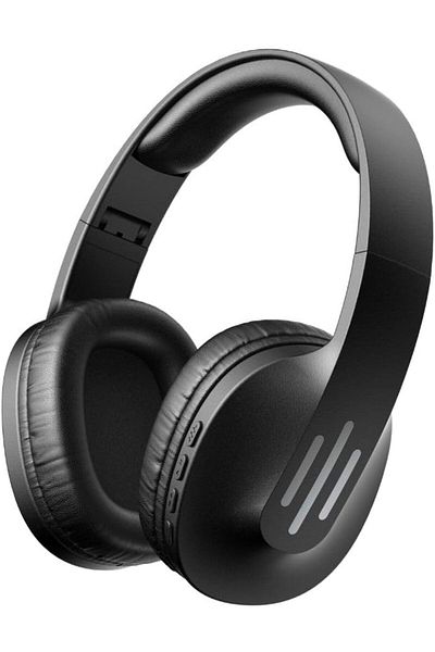 RİVERSONG Rhythm L9 Over-Ear Wireless Headphones with Foldable Design, 25Hrs Play time, Memory Form Headphone