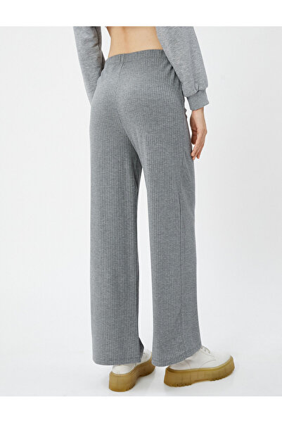 Koton Široké kalhoty, uvolněný střih, elastická košilka v pase