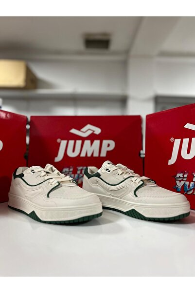 Jump 28520 Beige-Green Men's Sports Shoes