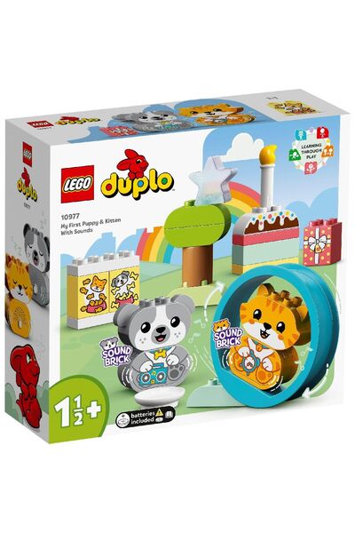 Evelise LEGO DUPLO PRIMUL MEU CATELUS SI PRIMUL MEU PISOI CU SUNETE 10977