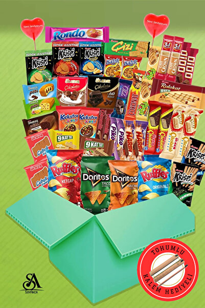 Ülker Sınır Tanımayanlar Büyük Paket 45 Parça. Tohumlu Kalem Hediyeli.