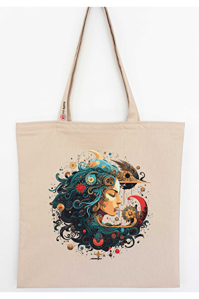 F17 Ajans Υφασμάτινη τσάντα Sky με τύπωμα