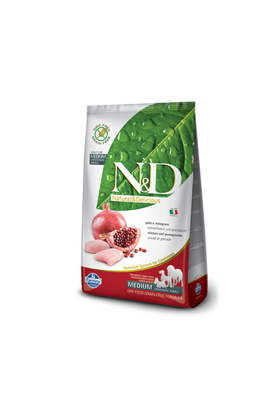 Farmina N&D Chicken and Pomegranate Dry Dog Food - 2.5 kg