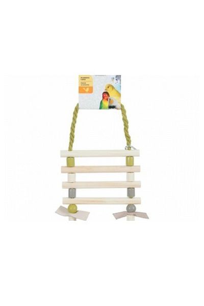 Zolux Rope Leather and Ladder Bird Toy
